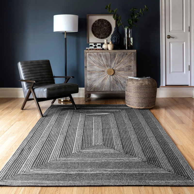 Breakwater Bay Catharine Charcoal Indoor/Outdoor Rug & Reviews Wayfair